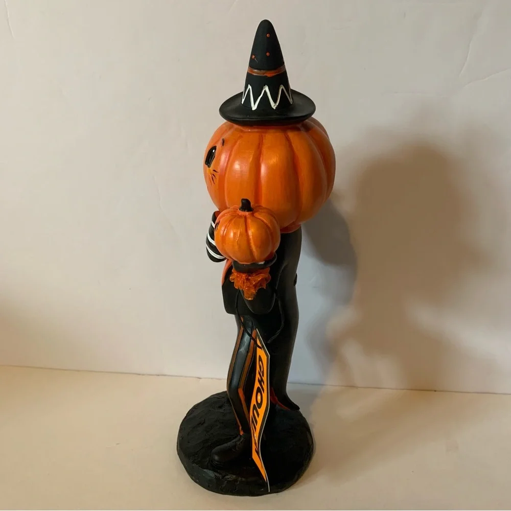 NWT. Ghoulish Bethany Lowe Style Halloween Pumpkin Man 12